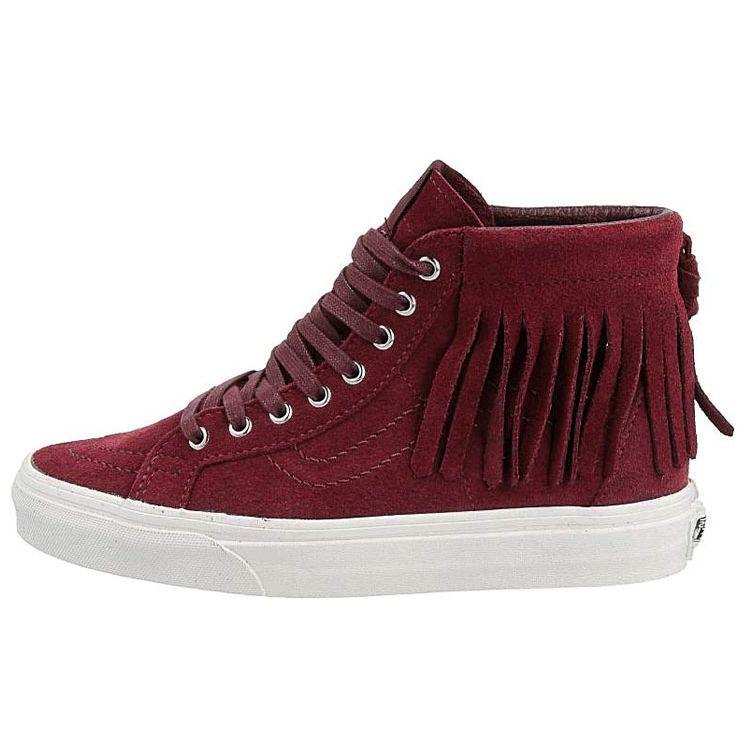 

Кроссовки унисекс Vans Sk8-Hi Moccasin Port Royale Коричневые VN000315JU1