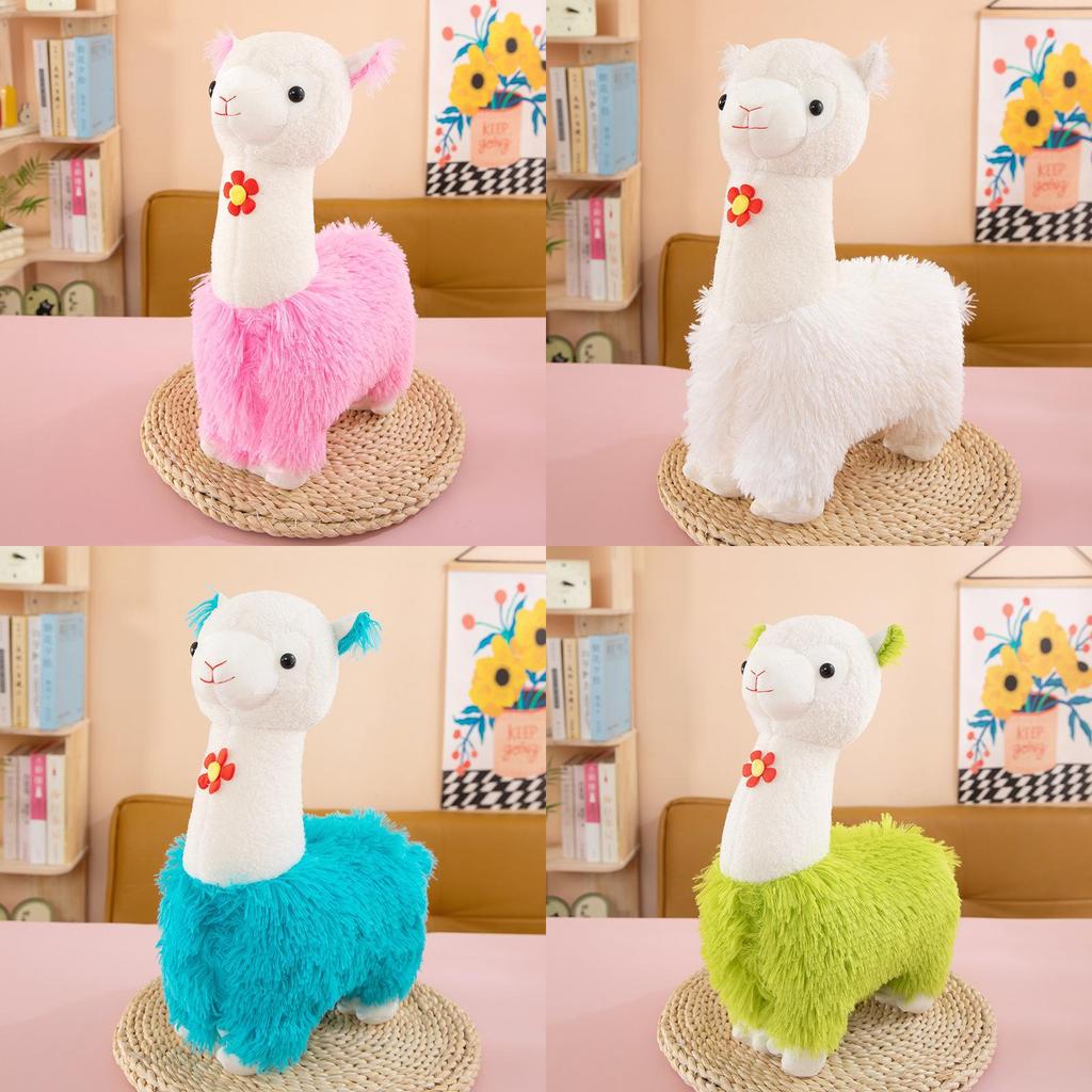 Plush Alpaca Cartoon Toy With Pp Cotton Filling For Kids And Gift Giving