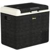 50L Portable Car Refrigerator - Grey and Black