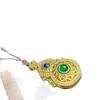Elegant Double-Sided Gourd Pendant Necklace for Women