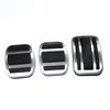 4pcs Steel Foot Pedal For Peugeot 3008 5008/GT 2017 2018  LHD Accelerator Gas Fuel Brake Pedal Pads Mats Cover Accessories