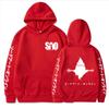 Hot Anime Sword Art Online Logo Print Hooded Men Women Hoodies Prevalent Streetwear Harajuku Comfortable Unisex Sweatshirt
