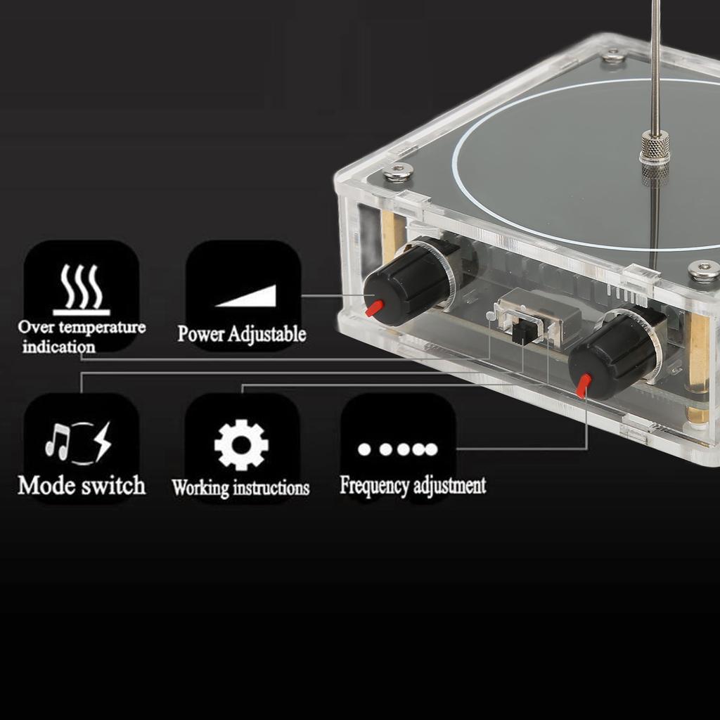Dual Mode   Music Coil Kit Electric Arc Generator for Wireless   Experiment