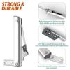 Adjustable Soft Close Lid Support Hinges Heavy Duty Hydraulic Cabinet Hinge Randomly Stop Soft Closing Door Support Lift Up