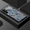 Magnetic Phone Case For Samsung Galaxy S25 Edge S24 S23 Ultra S22 Plus S21 S20 S24 FE For Magsafe Sea Turtles Whales Matte Cover