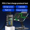 KWS-X1 Digital Voltmeter 3.3-36V 0-12A Type-C Current Voltage Monitor 240W USB Tester Fast Charging Trigger Meter HD IPS Display