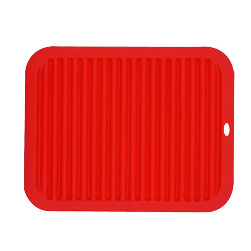 Multifunctional Silicone Heat Insulation Placemat Silicone Table Mat Non Slip Large Coaster for Kitchen Dining Table