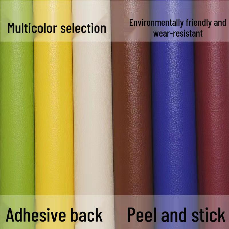 Samolepicí záplata z pravé kůže pro opravu pohovky, sedadla nebo polštáře