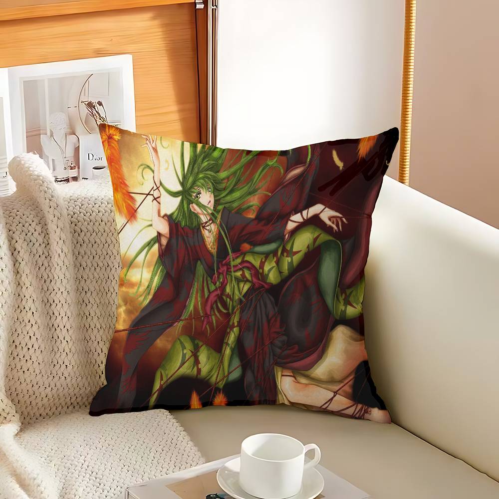 Anime Julius Kingsley Code Geass Pillow Cover for Bedroom Room and Living Room Sofa Decorative Cushion Cover