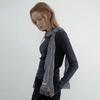 [2nd] Muse Fringe Scarf (Gray)