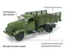 1:36 Jiefang Military Transport Truck Model with Alloy Sound, Light, and Pull-Back Features - Veteran Souvenir 831