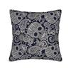 Brown White Paisley Western Seamless Pattern Pillow Case  Cute Funny Pillow Cover Design Pillowcases For Couch Sofa Bedroom