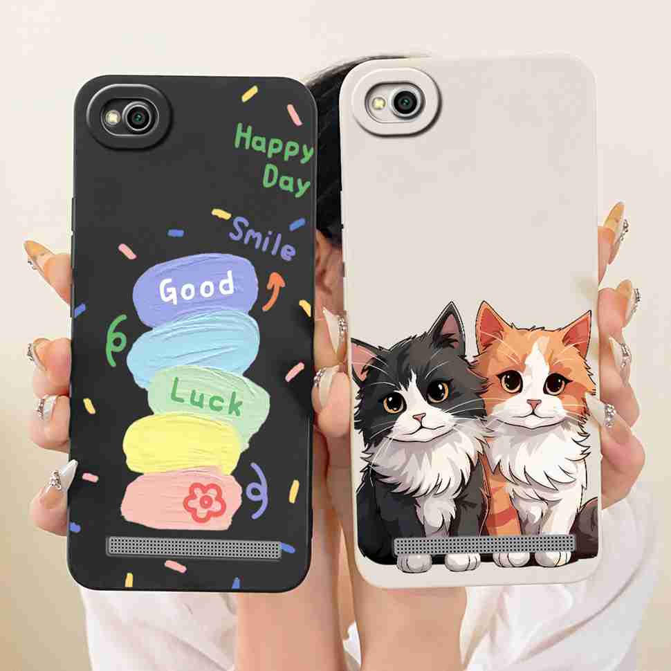 For Xiaomi Redmi 5A Case Fashion Cartoon Print Soft Silicone Cover For Redmi 5A MCG3B MCI3B Phone Protective Cases
