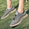 Fashion Spring Autumn Hot Selling Breathable Mesh Casual Shoes Massage Sole Men's Outdoor Hiking Shoes Men's Commuting Sports Shoes