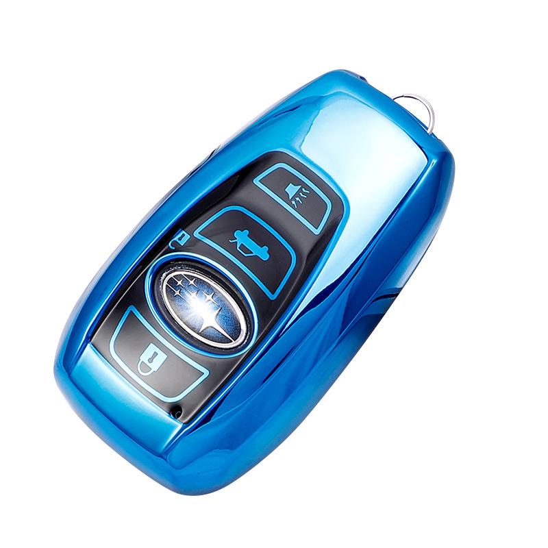 Subaru Schlüsselhüllen-Set für Outback, Legacy, XV, BRZ, Forester - Schutzhülle und Schnalle