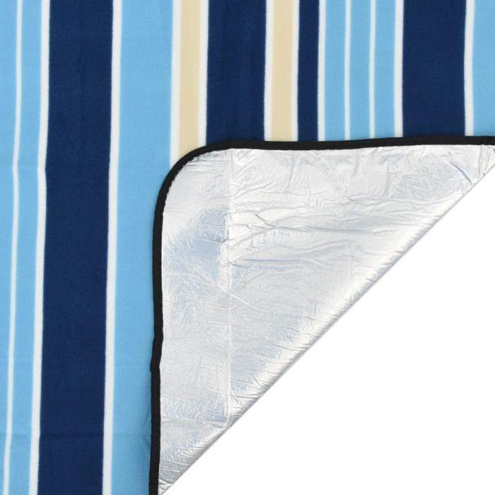 Couverture de pique nique pliable 200x200 cm velours