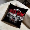 Stylish SSkid Rowew Cushion Cover Soft Decorative Pillow Case Suitable for Bedroom Sofa Car Travel Use
