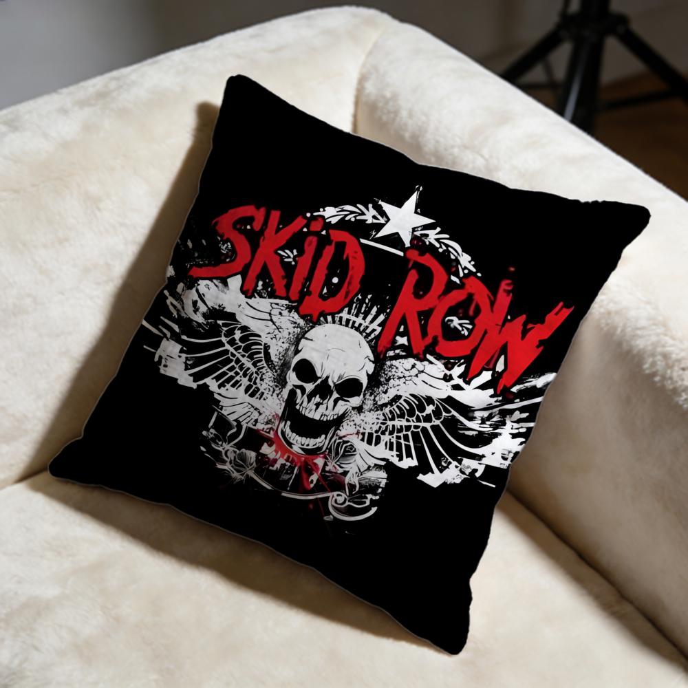 Stylish SSkid Rowew Cushion Cover Soft Decorative Pillow Case Suitable for Bedroom Sofa Car Travel Use