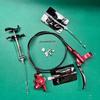 NFOX Aluminium Oil Change Tool 14-piece Set Is Suitable for Bicycle Electric Scooter Hydraulic Brake Oil Disc Oil Brake Exhaust