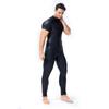 Sexy Men Shiny Pu Faux Leather Catsuit Jumpsuit Nightclub Erotic Lingerie Wetlook Latex Zentai Jumpsuit Costume