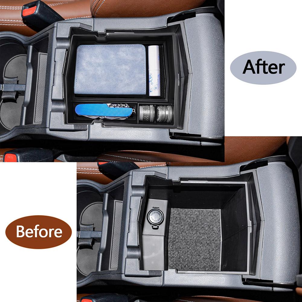 Center Console Organizer Tray for Subaru Forester 2019 2020 2025 2025 2025 Armrest Storage Box Insert Holder