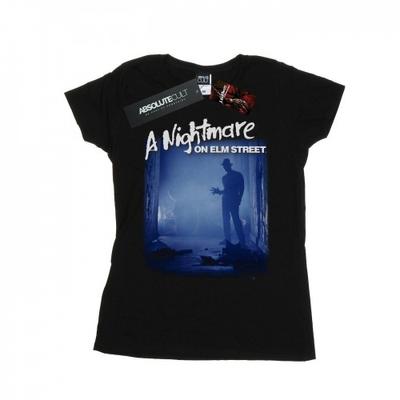 Camiseta feminina de algodão A Nightmare On Elm Street Freddy Is Waiting