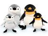 Shinada Global Mochi Series Mochipen Child Gray (M) 14 X 14 X 22 Cm Plush Penguin Animal MOPE-0230G