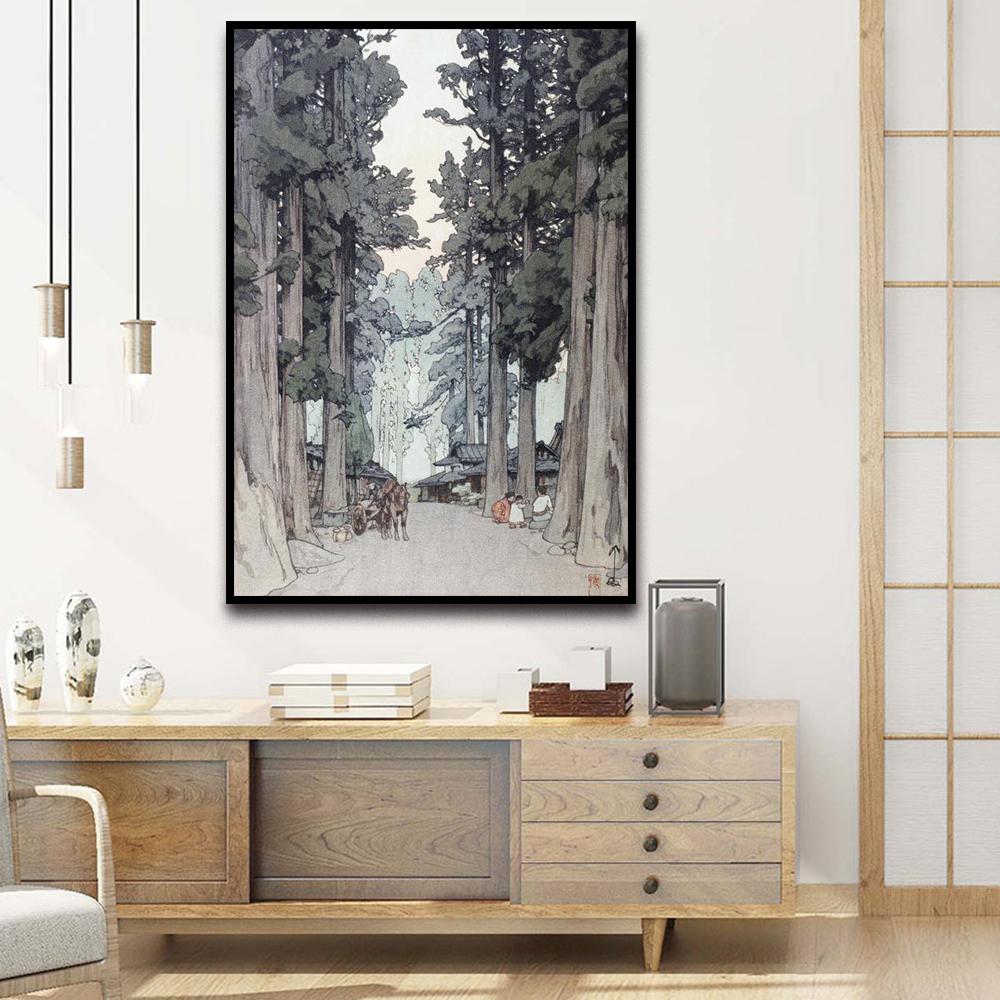 Japanese Ukiyoe Traditional Character Landscape Vintage Canvas Poster Wall Art Painting Prints Home Room Decoration Murals Gifts