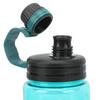 1500ml Sports Water Bottle Food Grade PC with Drinking Water Scale Fitness Jug for Gym Cycling Running