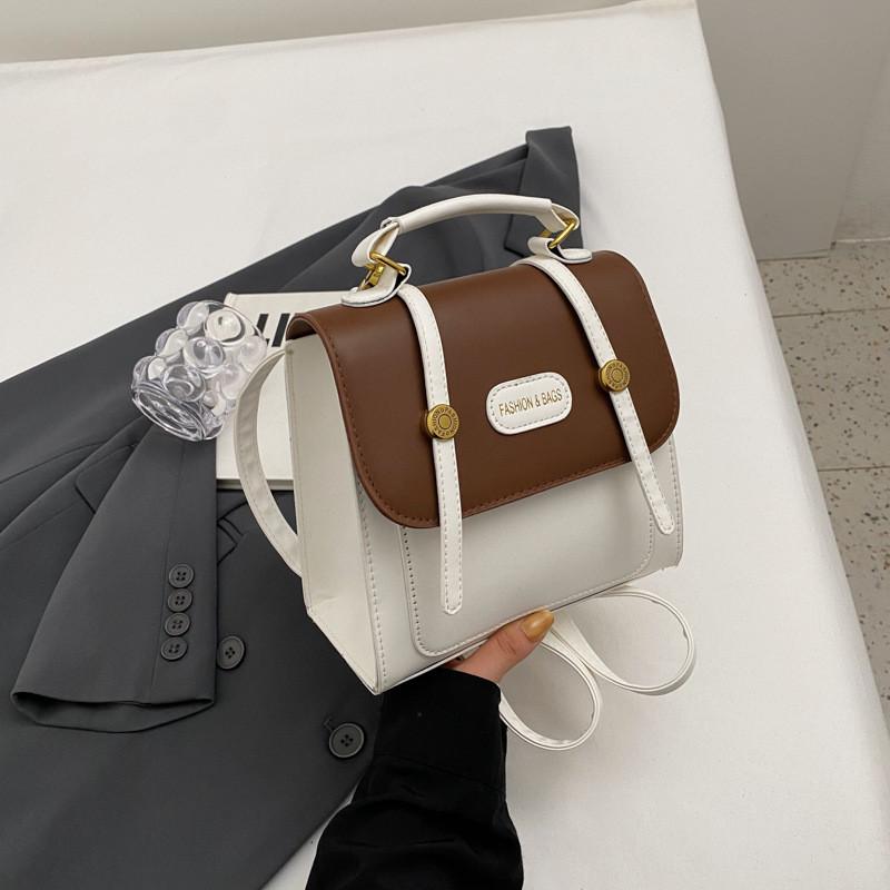 

Fashionable Korean Style Women s Mini Backpack Chic Travel Backpack For School And Commuting коричневый