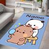 Custom personalization Bubu and Dudu Area Rug - Perfect For Kitchen, Bathroom,Laundry Room Decor Large Size Available,Gift All Seasons