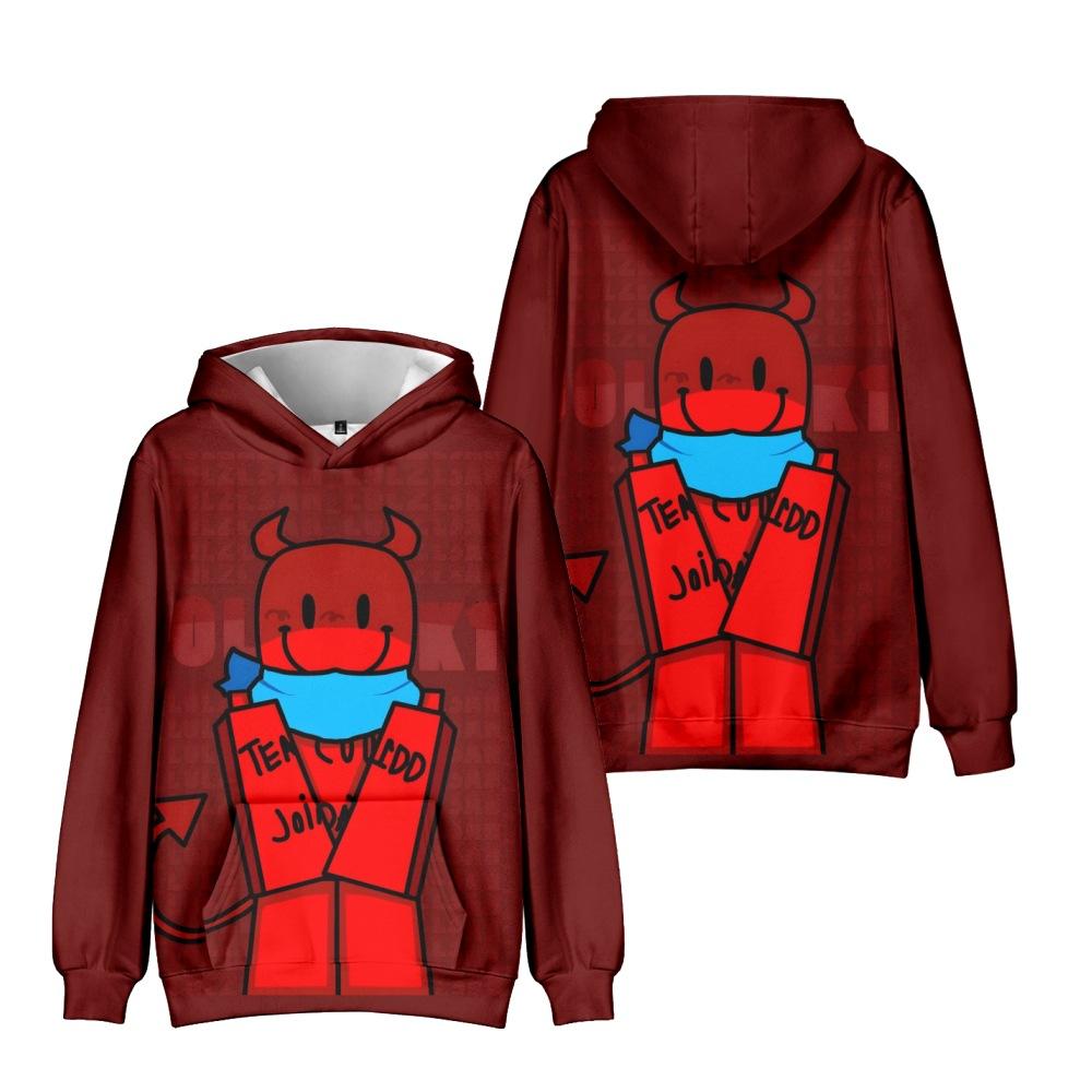 7 Colors NEW Men Women Gubby Hoodies Streetwear Harajuku Casual Cartoon Printed Hooded Pullover Sweatshirts