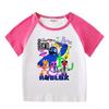 2025 Summer Kids Two-Piece Set: Short Sleeve T-shirt & Shorts for Boys and Girls