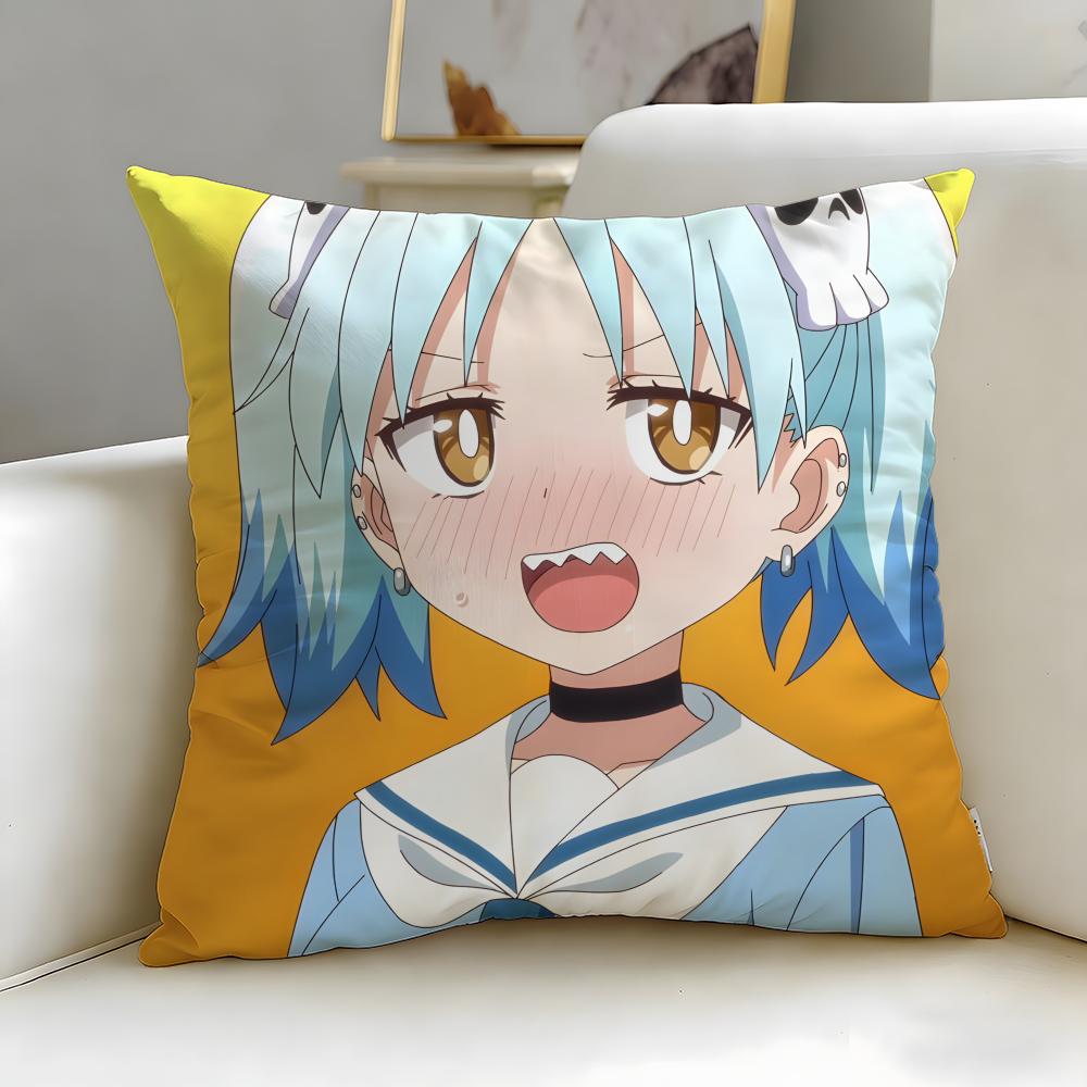 Ninja to Koroshiya no Futarigurashi Kissenbezug Weich Leicht zu waschen Kissenhülle Vielseitig für Sofa Bett Reisen und Büro