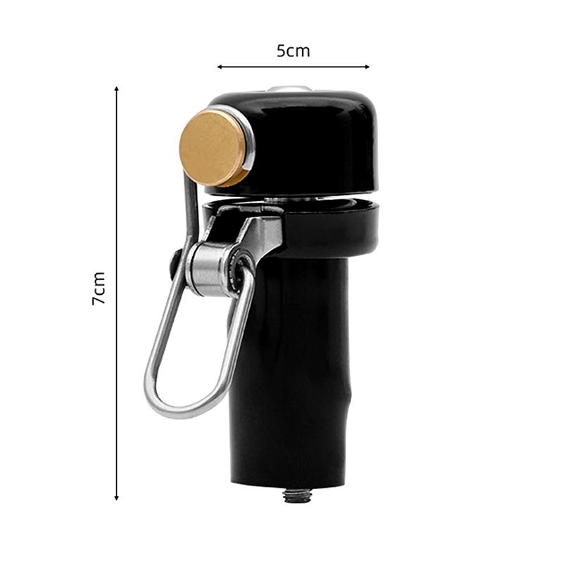 Bicycle Bell Curved Handlebar Plug Bell Horn Waterproof 80Db Loud High Decibel Ring Alarm Bell Road Bike Accessories