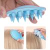 Wet and Dry Hair Washing Brush Shampoo Brush Bath Brush Silicone Scalp Massage Brush Body Scrubber for Man Woman