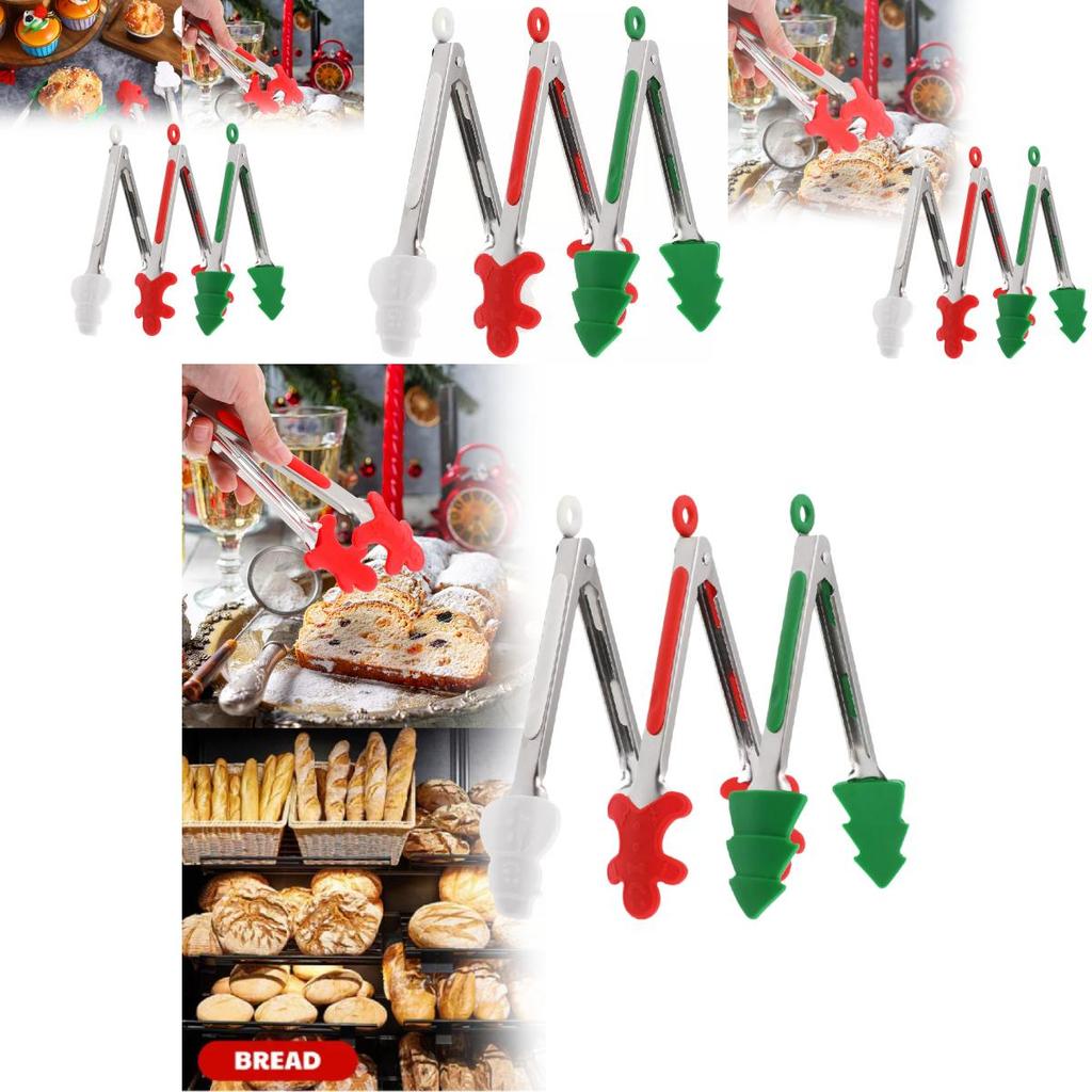 Högkvalitativa matpincetter i rostfritt stål perfekta för grillning och högtidsfester