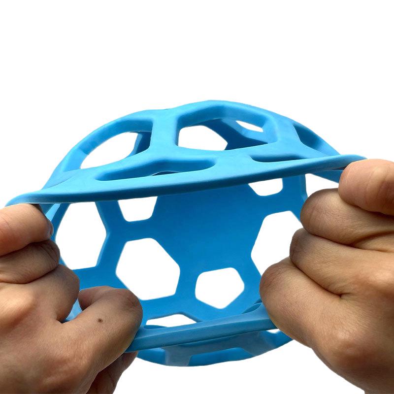 Interaktivní dutý míček z TPR gumy pro psy - Odolný proti skusu a šetrný k prořezávání zubů