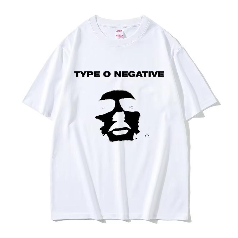 

Rock Band Type O Negative T-shirts Men Women Fashion Pure Cotton Tee Shirt Men s Streetwear Male Gothic Short Sleeve S