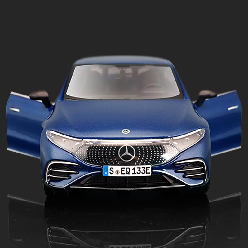 Maisto 1:27 Mercedes-Benz EQS Alloy Car Diecasts & Toy Vehicles Car Model Miniature Scale Model Car Toy For Children