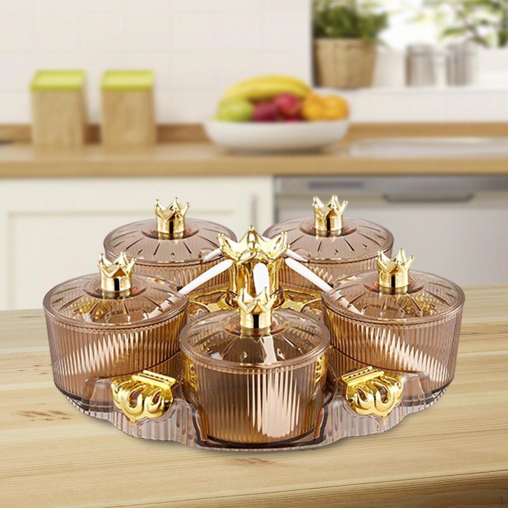Candy Nut Serving Tray Dry Fruit Holder and Dishes Snack Platter Luxury Condiment Box for
