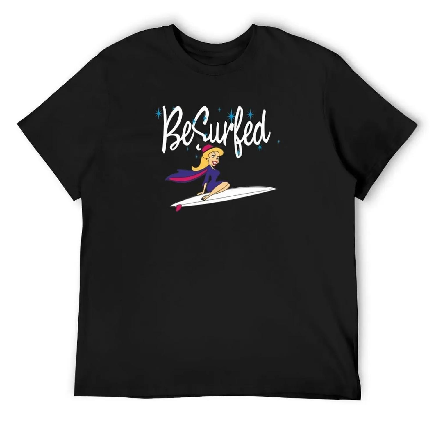 Bewitched 60s Retro TV Surf T-Shirt new edition sports fans anime shirt plain black t shirts men S