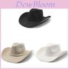 Style Western Cowboy Hat With Rhinestone Design For Men Women Fashion Accessory