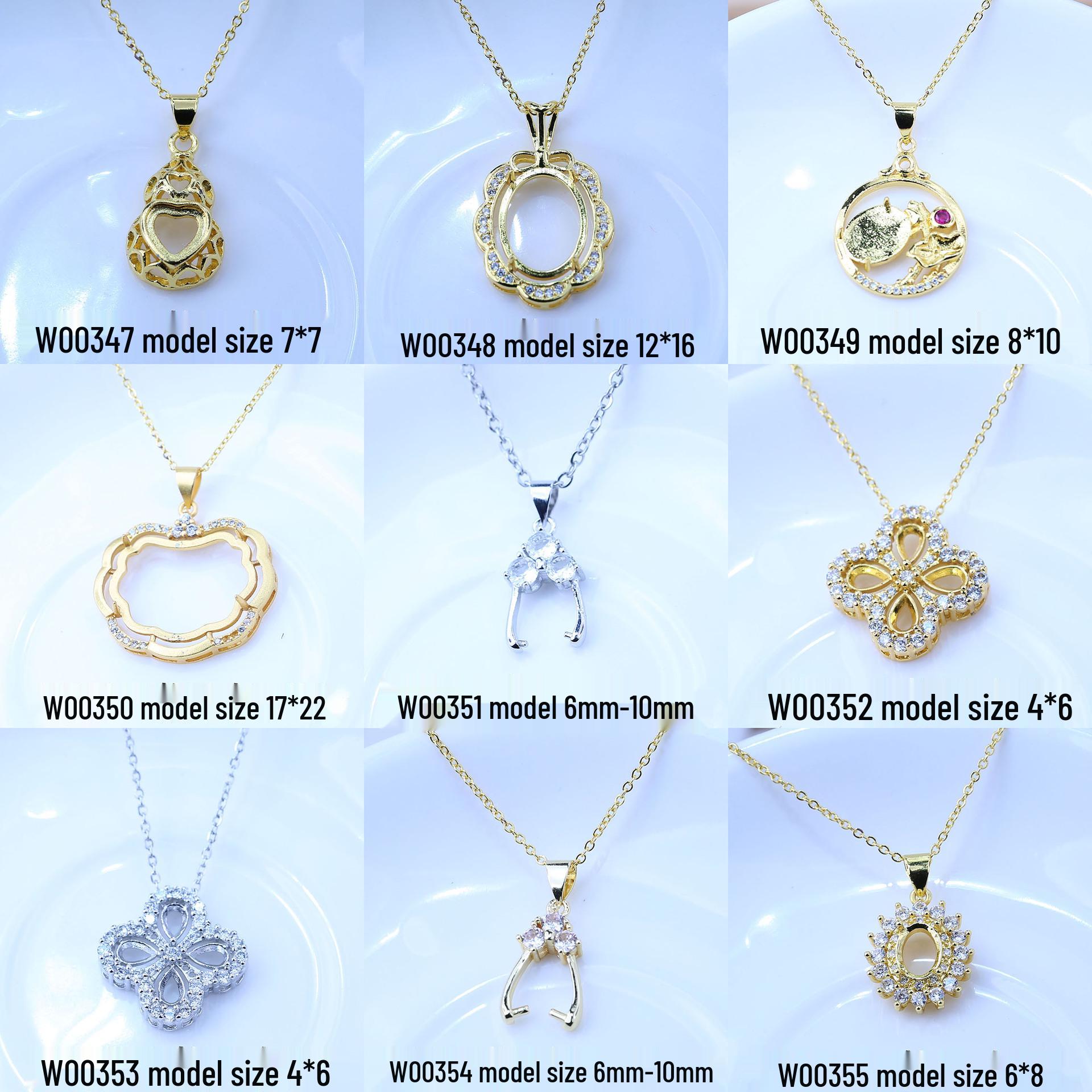 

Twelve Constellations Zircon Necklace: Light Luxury Pendant with Empty Setting