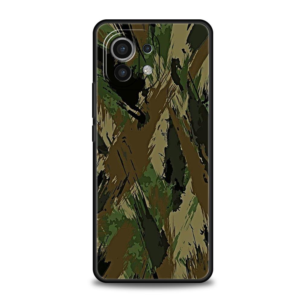 

Phone Case For Xiaomi Mi 15 14 14T 13T 12T Pro 12 13 11 Lite 5G 11T X6 X5 Pro Soft TPU Cover Camouflage Camo Military Army Xiaomi 11T