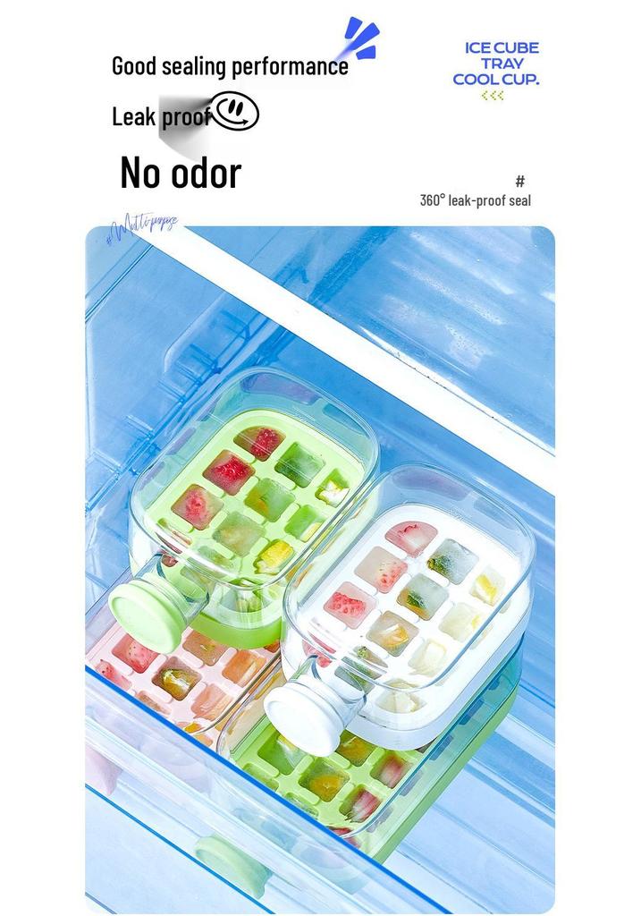 Portable Quick-Freeze Ice Cube Tray & Kettle