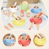 Children's Tea, Afternoon Tea Game, Wooden Cups, Educational Kitchen Accessories, Toys