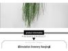 10pcs Forest-Style Hanging Greenery Aisle & Ceiling Floral Decor