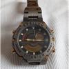 Used SEIKO ALBA EPSILON V084-8000 Box Included Genuine Belt Epsilon Titanium