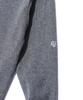 YOUHEE Basic Logo Knit Melange Gray